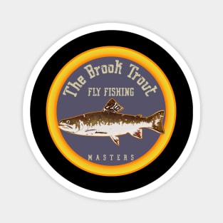 The Brook Trout fly fishing masters - emblem logo Magnet